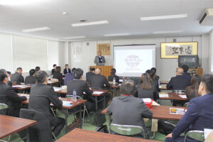 目標発表会