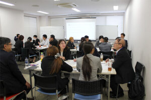 目標発表会の様子