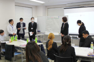 目標発表会の様子