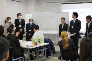 目標発表会の様子