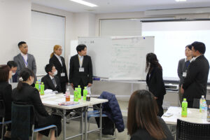 目標発表会の様子