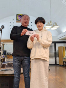 蒲生さん社長賞